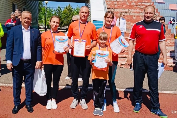 Фестиваль ВФСК ГТО среди семейных команд.