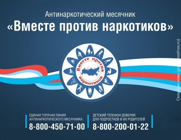 Месячник антинаркотической направленности и популяризации здорового образа жизни.